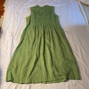 Green summer dress